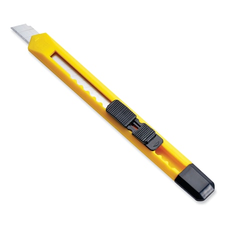 Bostitch Quick Point Utility Knife, 9 mm, Yellow/Black 10131P